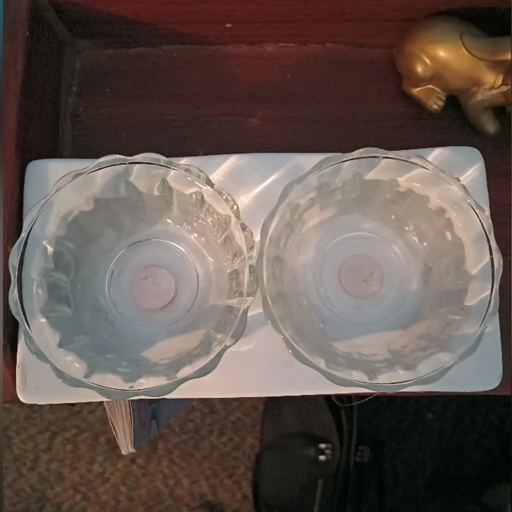 Vintage elegant glass